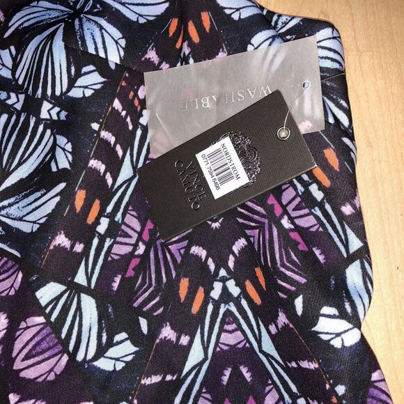 VINCE CAMUTO Dress Plus Size 22W NEW Casual Day Evening Purple Blue Dress - Picture 10 of 10